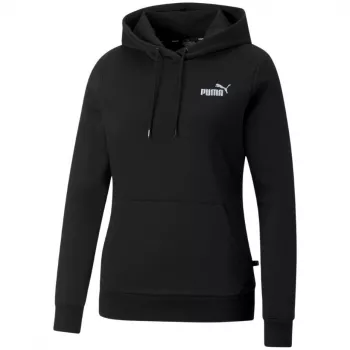 PUMA ESS+ tikandiga kapuutsiga dressipluus FL must 670004 01