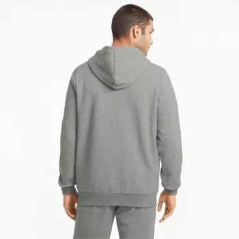 PUMA ESSENTIALS Naiste keskmise halli heather fliisist kapuutsiga dressipluus S