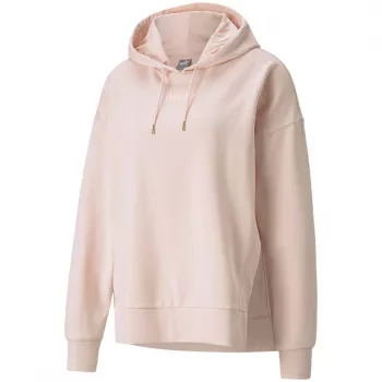 PUMA HER Hoodie TR Light Pink 589519 36 Naiste tavaline istuvusega pullover-kampsun
