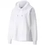 PUMA HER kapuutsiga dressipluus TR Puma valge naiste lõdva istuvusega pullover 589519 02