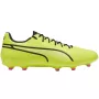 PUMA King Pro FG/AG meeste jalgpallisaapad - Puma Black/Puma White/Fast Yellow - UK 8 / EU 42