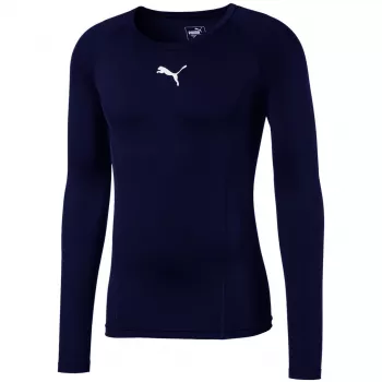 Puma LIGA aluskiht pikkade varrukatega meeste T-särk tumesinine suurus M
