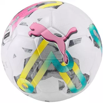 Puma Orbita 3TB FIFA Quality jalgpall valge-roheline-roosa 83776 01 5