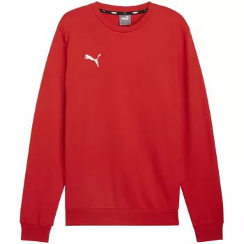 PUMA Team Goal Casuals ümara kaelusega dressipluus punane 658592 01 M