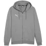 PUMA Team Goal Casuals Kapuutsiga dressipluus Medium Grey Heather