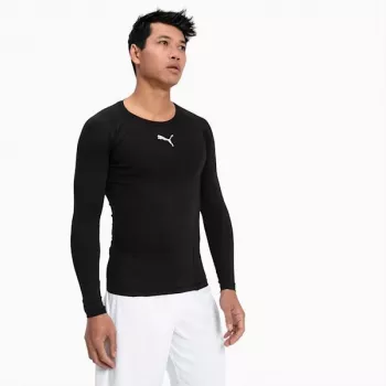 PUMA teamFINAL 21 meeste treeningsärk must/valge suurus L