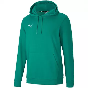 PUMA teamGOAL 23 Casuals kapuutsiga dressipluus roheline läikiv meeste suurus S
