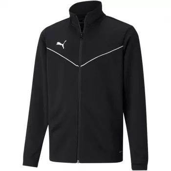 Puma teamRISE treeningpolüester jope juunior must 116cm