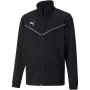 Puma teamRISE treeningpolüester jope juunior must 116cm