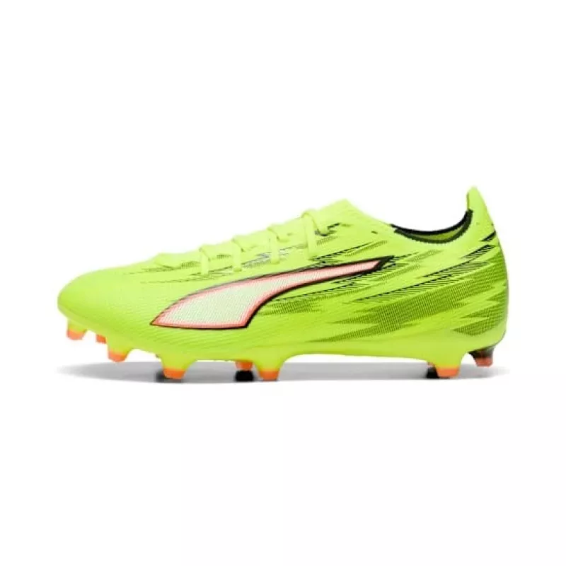 Puma Ultra 6 Match FG/AG jalgpallisaapad must valge Fire Orchid