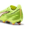 Puma Ultra 6 Match FG/AG jalgpallisaapad - Puma Black / Puma White / Fire Orchid - Suurus 44.5