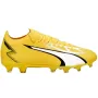 PUMA Ultra Match FG/AG Jalgpallisaapad - Must/Valge/Kuldne - EU 43