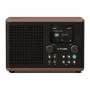 Pure Classic H4 DAB+ FM Raadio Bluetooth 5.3-ga, Kohv Must/Pähkel, 10W