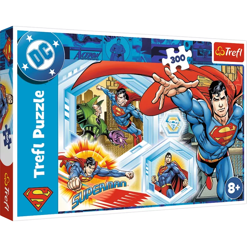 Puzzle 300 – Indestructible Superman – Warner Superman Trefl 23032