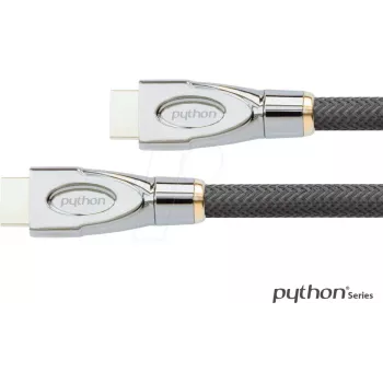 PYTHON GC-M0255 ülikiire HDMI 2.1 kaabel, 3 m, must
