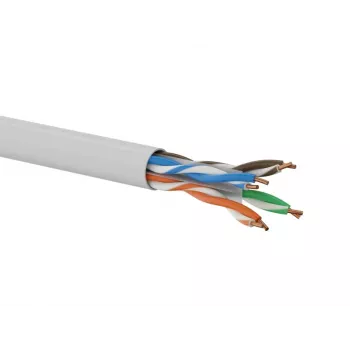 Q-LANTEC U/UTP Cat.6A võrgukaabel, LSOH, Dca, 4x2x23 AWG, 10 Gb/s, hall, 500 m