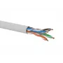 Q-LANTEC U/UTP Cat.6A võrgukaabel, LSOH, Dca, 4x2x23 AWG, 10 Gb/s, hall, 500 m
