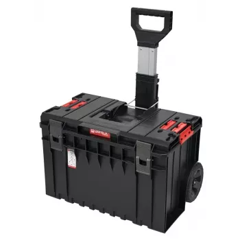 Qbrick System ONE Tööriistakäru - Must/Punane, 50L, IP65, 100kg kandevõime
