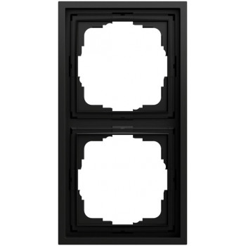 Gira F300 021284 kahene raam, System 70, mattmust
