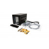 EXSYS EX-1012 väline 4 PCI pesaga laienduskast, PCIe x1 hostkaart