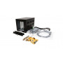 EXSYS EX-1012 väline 4 PCI pesaga laienduskast, PCIe x1 hostkaart