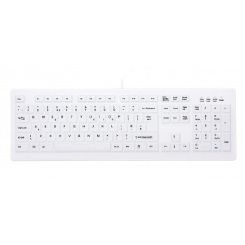 CHERRY Active Key AK-C8100F-UVS-W/UK USB-klaviatuur, IP68, valge, UK