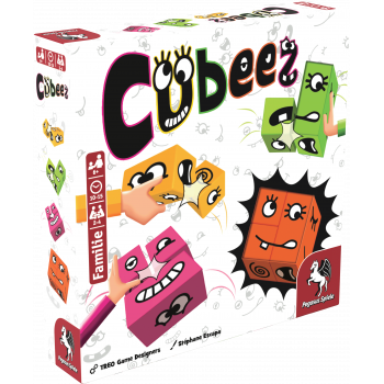 Pegasus Cubeez pere sobitamismäng, 2–4 mängijale alates 6. eluaastast, saksa keeles