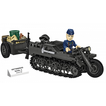 COBI 2681 Kettenkrad ehituskomplekt haagisega, 239 osa, 1:28