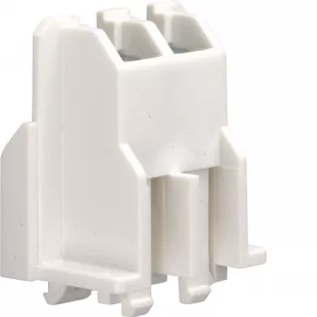 Hager UT90J univers N topeltkinnitus paigaldusprofiilidele, 52 × 42 × 28 mm
