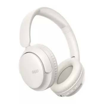 QCY H2S Lite Valged Pealepandavad Bluetooth Kõrvaklapid