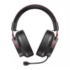 QCY Heroad VT200 mängukõrvaklapid – must & punane, 50 mm draiverid, virtuaalne 7.1 heli, RGB LED, USB-A