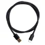 QNAP CAB-U310G10MAC USB 3.2 Gen 1 kaabel, USB-A isane USB-C isane, 1 m, must