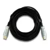 Qoltec 50474 HDMI 1.4 kiire kaabel Ethernetiga, 30 m, kullatud pistikutega, kolmekordne varjestus, must/hõbedane