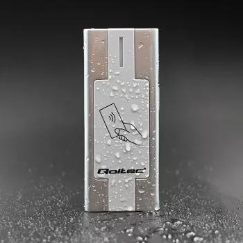 Qoltec 52446 läheduskaardi ja võtmehoidja lugeja – 125 kHz RFID, Wiegand 26-bit, IP65