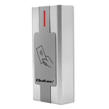 Qoltec 52446 läheduskaardi ja võtmehoidja lugeja – 125 kHz RFID, Wiegand 26-bit, IP65