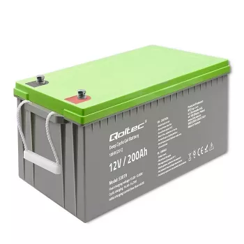 Qoltec 53079 süvatsükli geelaku 12V 200Ah (62,5kg)