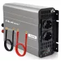Qoltec modifitseeritud siinuslainega pingemuundur 12V kuni 230V 1500W/3000W USB-iga, ühilduv LiFePO4 GEL AGM-iga