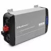 Qoltec Pure Sine Wave Inverter koos UPS-iga | 12V kuni 230V | 2000W pidev / 4000W tipp | LCD | USB-A | USB-C PD 18W | LiFePO4 GEL AGM ühilduv