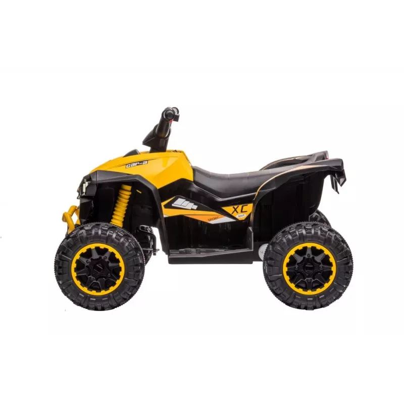 QUAD LOCK Electric Ride-On Quad HL568 Yellow