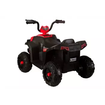 QUAD LOCK Quad Battery S601 Terrain Vehicle for Children LED Lights Red