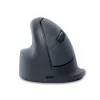 R-GO TOOLS R-Go HE Basic Medium juhtmevaba ergonoomiline vertikaalne hiir - 2,4 GHz optiline, 5 nuppu, laetav, must
