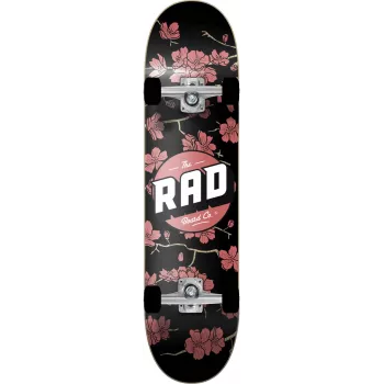 RAD Checkers Progressive Complete Skateboard 8 Rasta