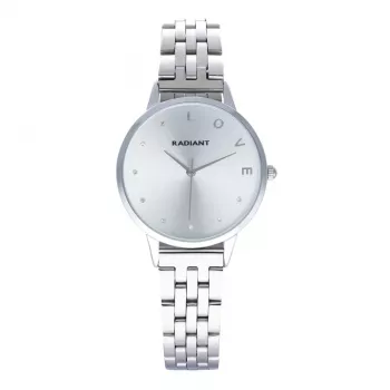 RADIANT MAN RA609201PT Analoogkvartskell 34mm Musta Sihtnumbri ja Nahkrihmaga