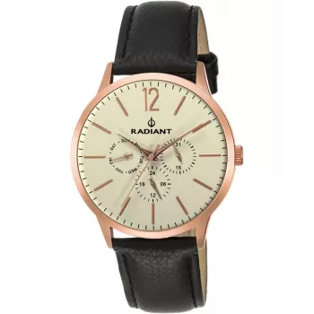 RADIANT meeste käekell RA415605 43mm roostevaba teras must sihverplaat
