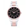 RADIANT meeste käekell RA614203 (44mm) - sinine sihverplaat, hõbedane Milano silmkoeline rihm