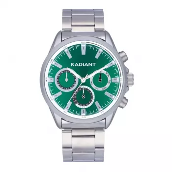 RADIANT RA589702 meeste analoogkvartskell 44mm roostevaba teras hõbe must