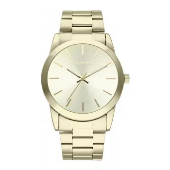 RADIANT RA605204 Meeste Analoog Kvartskell 42mm Roostevaba Teras Must Siiber Hõbedane Käevõru