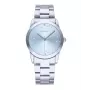 RADIANT RA606202 Meeste kvarts-analoogkell 36mm hõbedane roostevabast terasest Milani võrkrihm