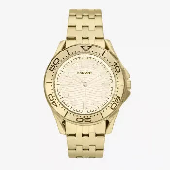 RADIANT RA653204 meeste analoogkvartskell 42mm sinise numbrilaud ja pruuni nahkrihmaga