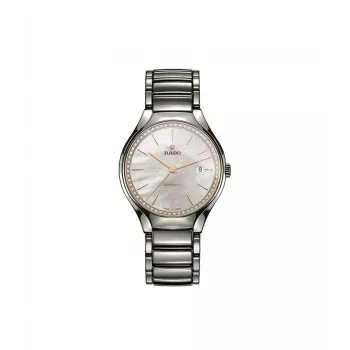 RADO HyperChrome Automatic Chronograph Men's Watch 40mm Plasma High-Tech Ceramic Grey Dial R27057852